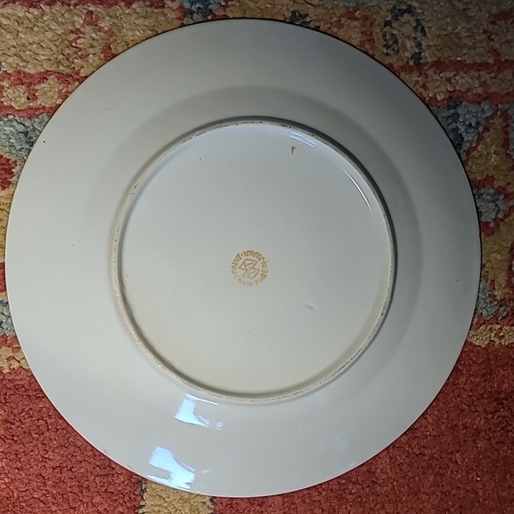 JAPANESE HANDPAINTED LUSTERWARE LANDSCAPE DECORATIVE PLATES SET OF 5 - Picture 12 of 12